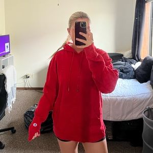 Red Champion Hoodie